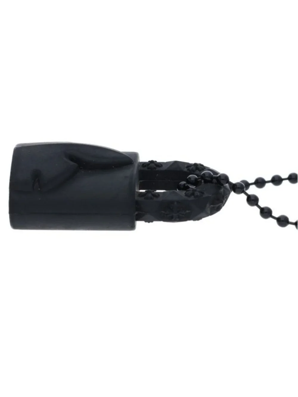 Chrome Hearts Rubber Padlock Flerknee Slcn Silicone Necklace